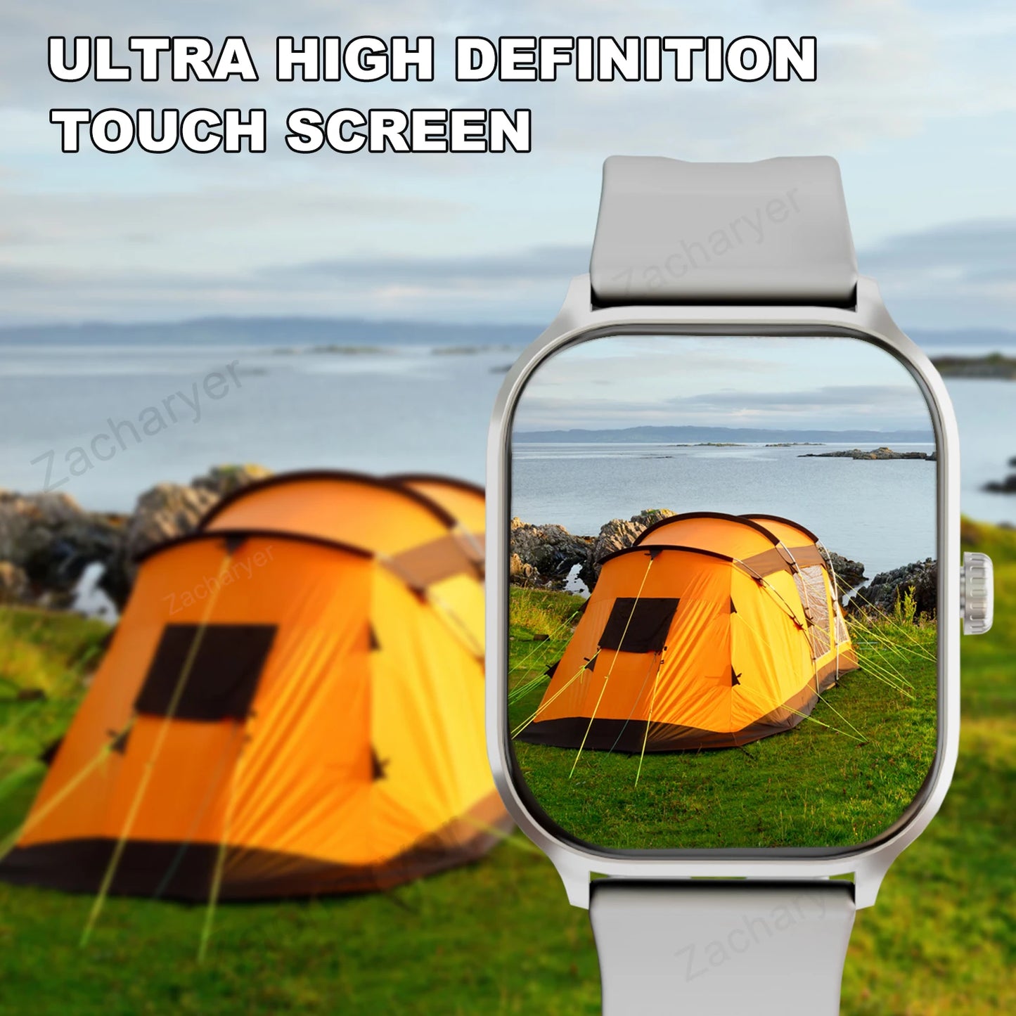 Smart watch, wireless calling/dial, multi-Sport mode, for iPhone/Andriod