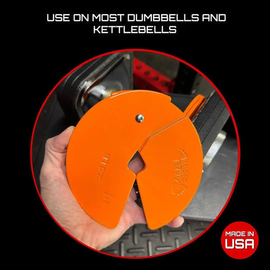 Dumbbell Fractional 2.5 lb Weight Plate, Ideal for Micro Loading,